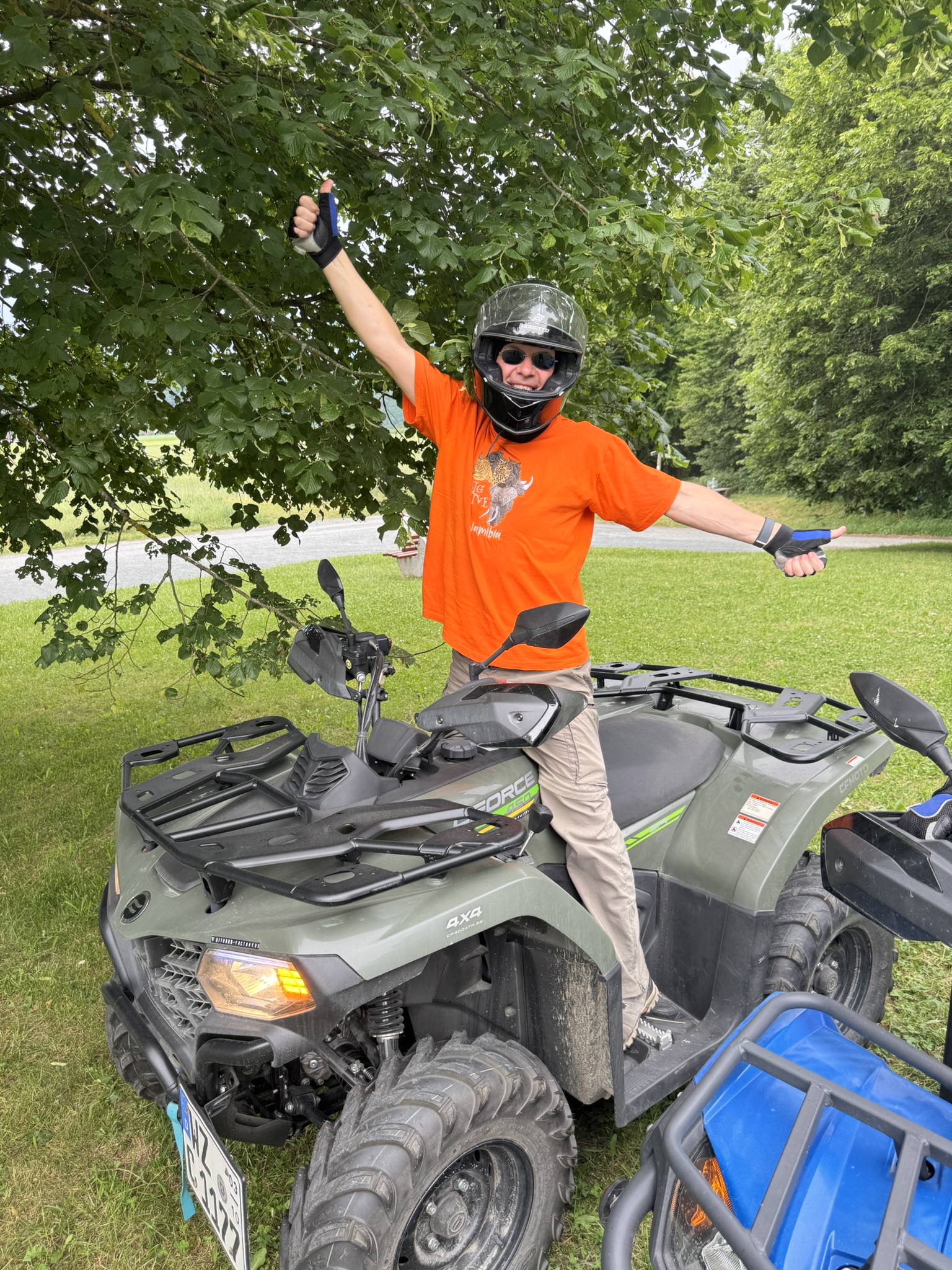 Quad Tour Erlebnis Spass im Gelände Waldsolms