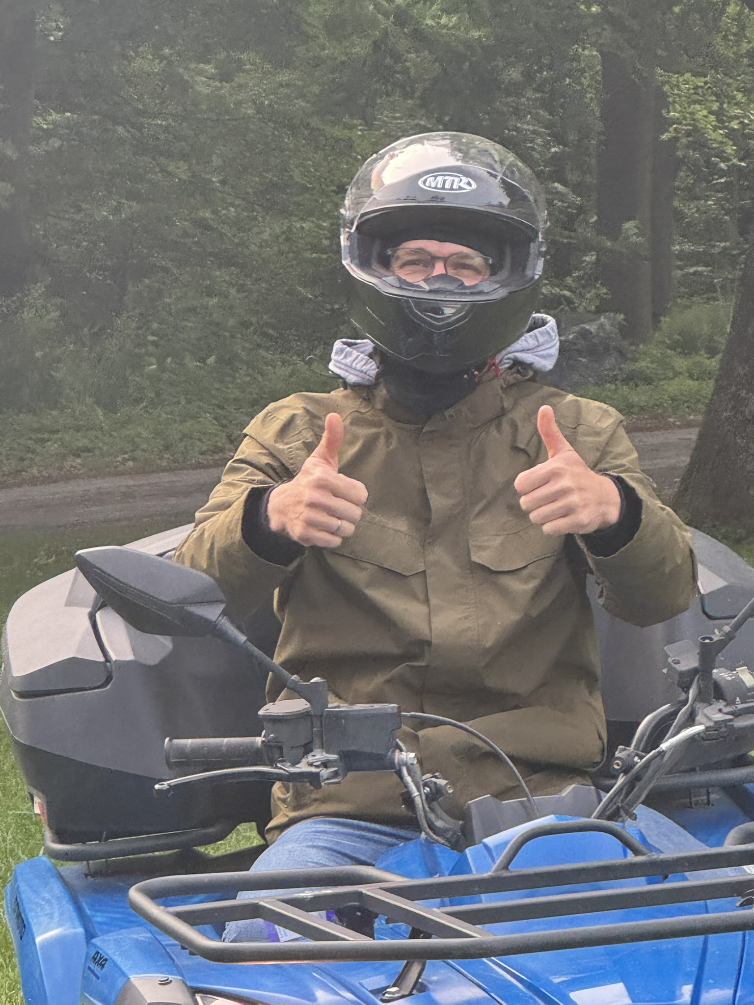 Quad Natur Tour Waldstrecke Taunus Offroad Erlebnis